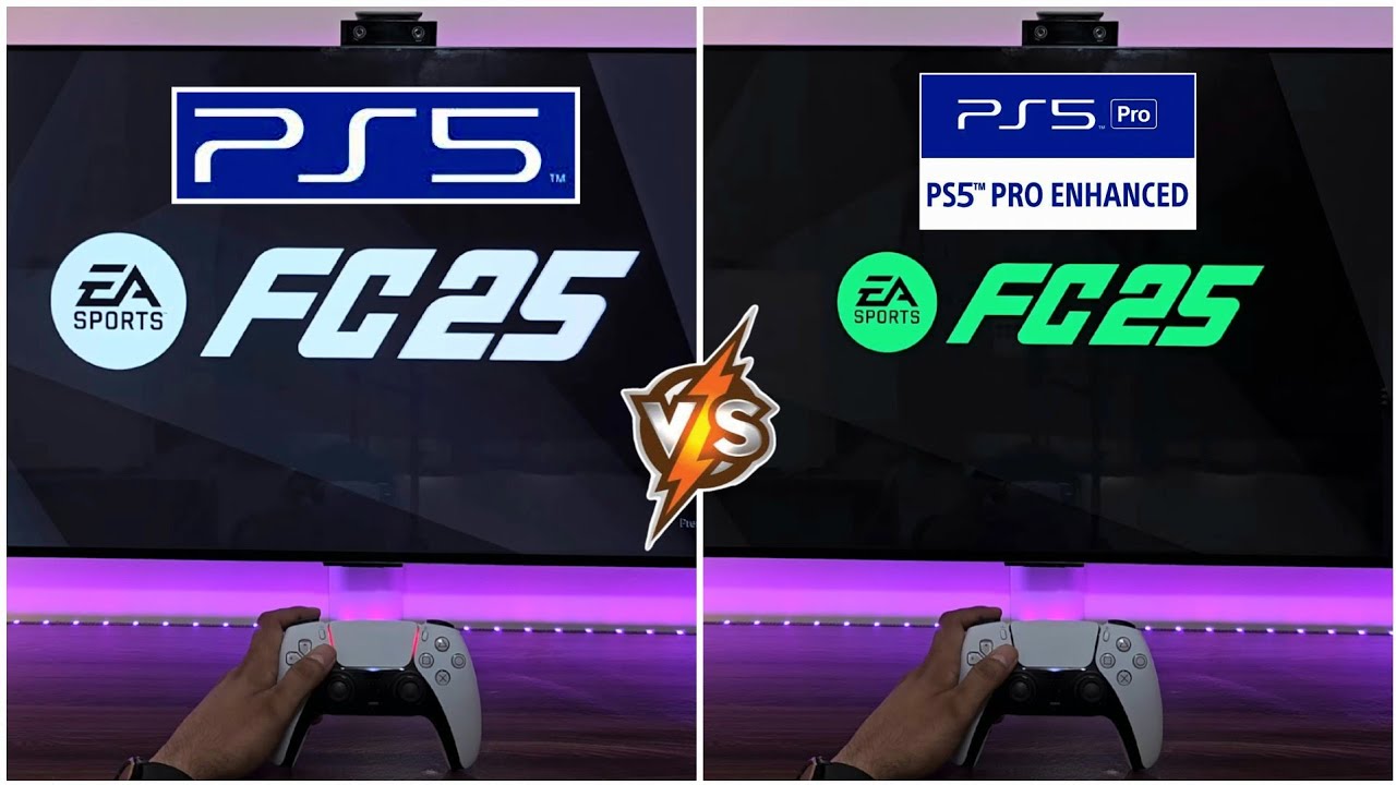 EA FC25 (PS5 Vs PS5 PRO)
