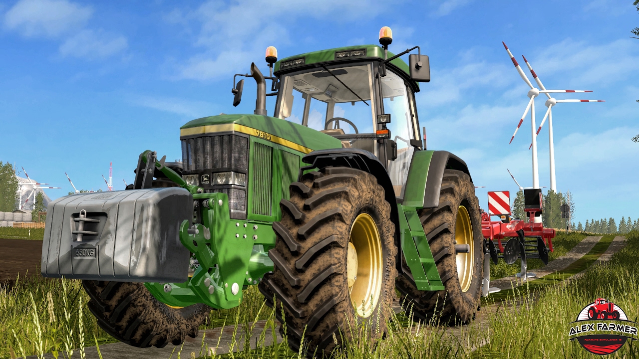 JOHN DEERE 7710 - 7810 | FARMING SIMULATOR 17 - TEST MOD