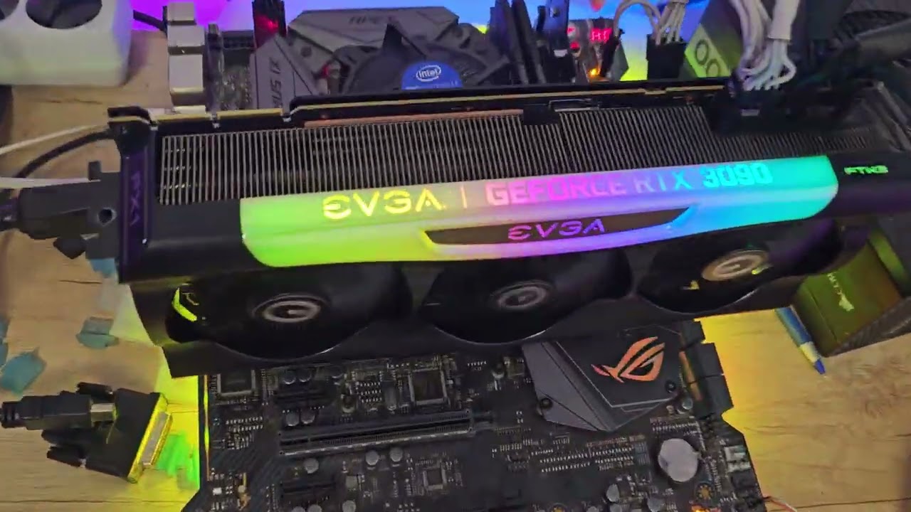 тест видеокарты EVGA RTX 3090 FTW3 ULTRA