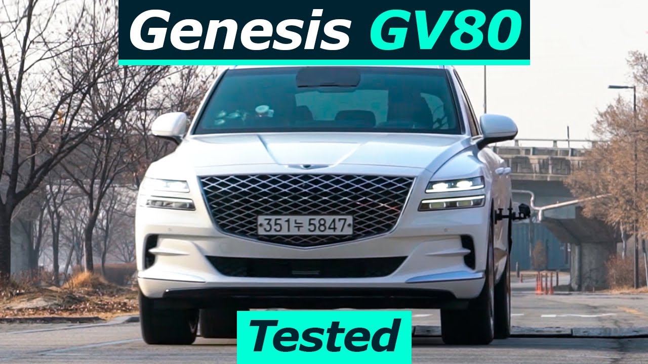 2021 Genesis GV80 SUV Road Test 