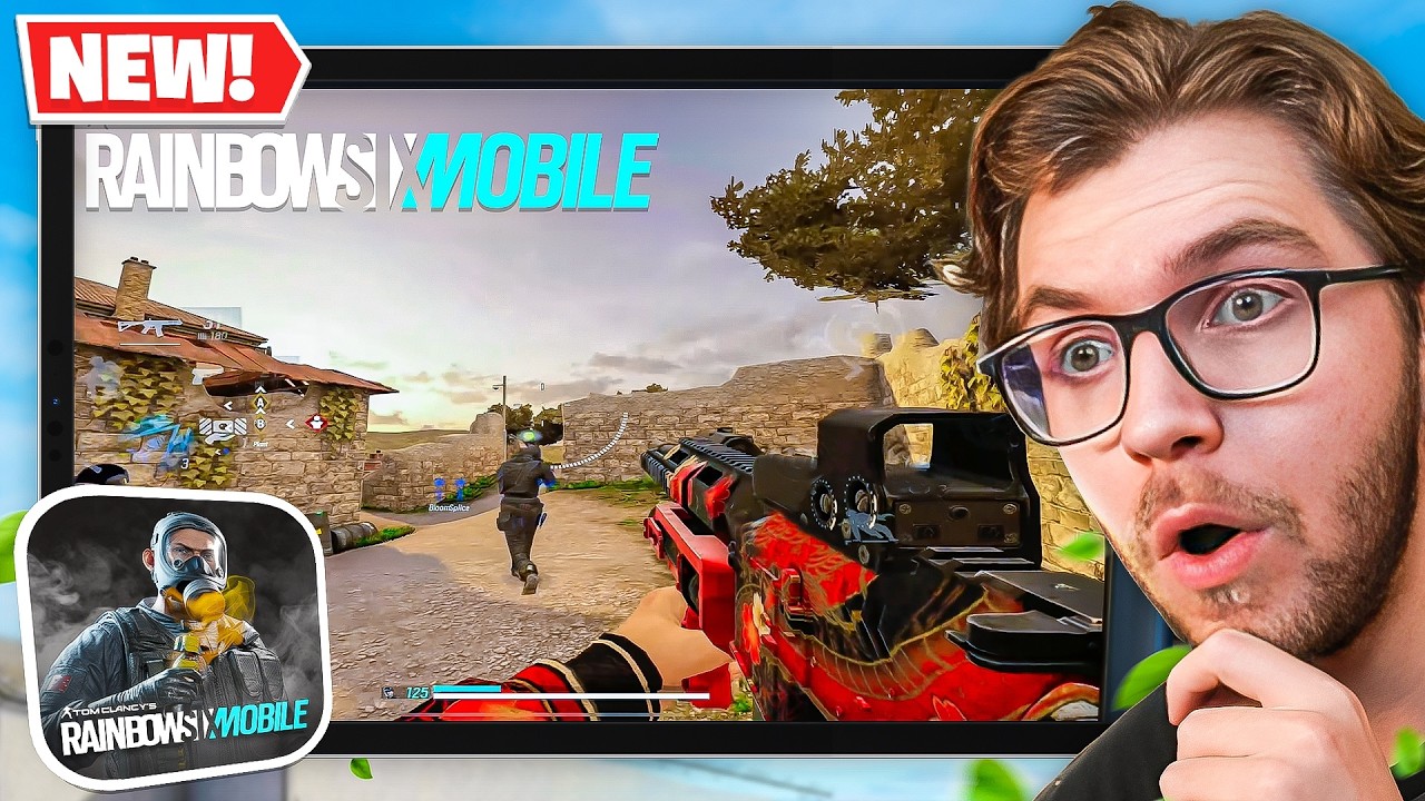 RAINBOW SIX MOBILE GLOBAL LAUNCH! 🔴 LIVE GAMEPLAY