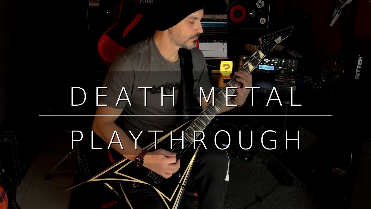 Coiled Around Thy Spine - Survival Instinct One Take Play Thru - ESP Japan custom shop