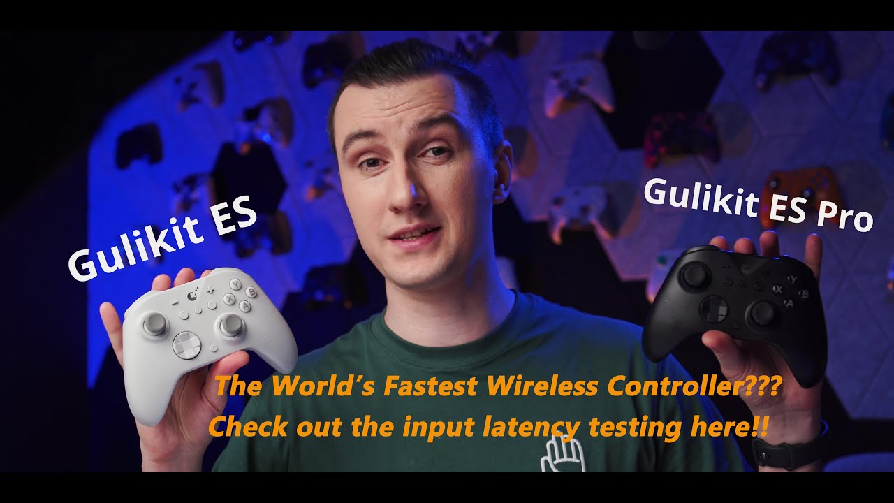 Why GuliKit ES/ES PRO are the World's Fastest Wireless Controllers? Input Latency Testing Proves!!