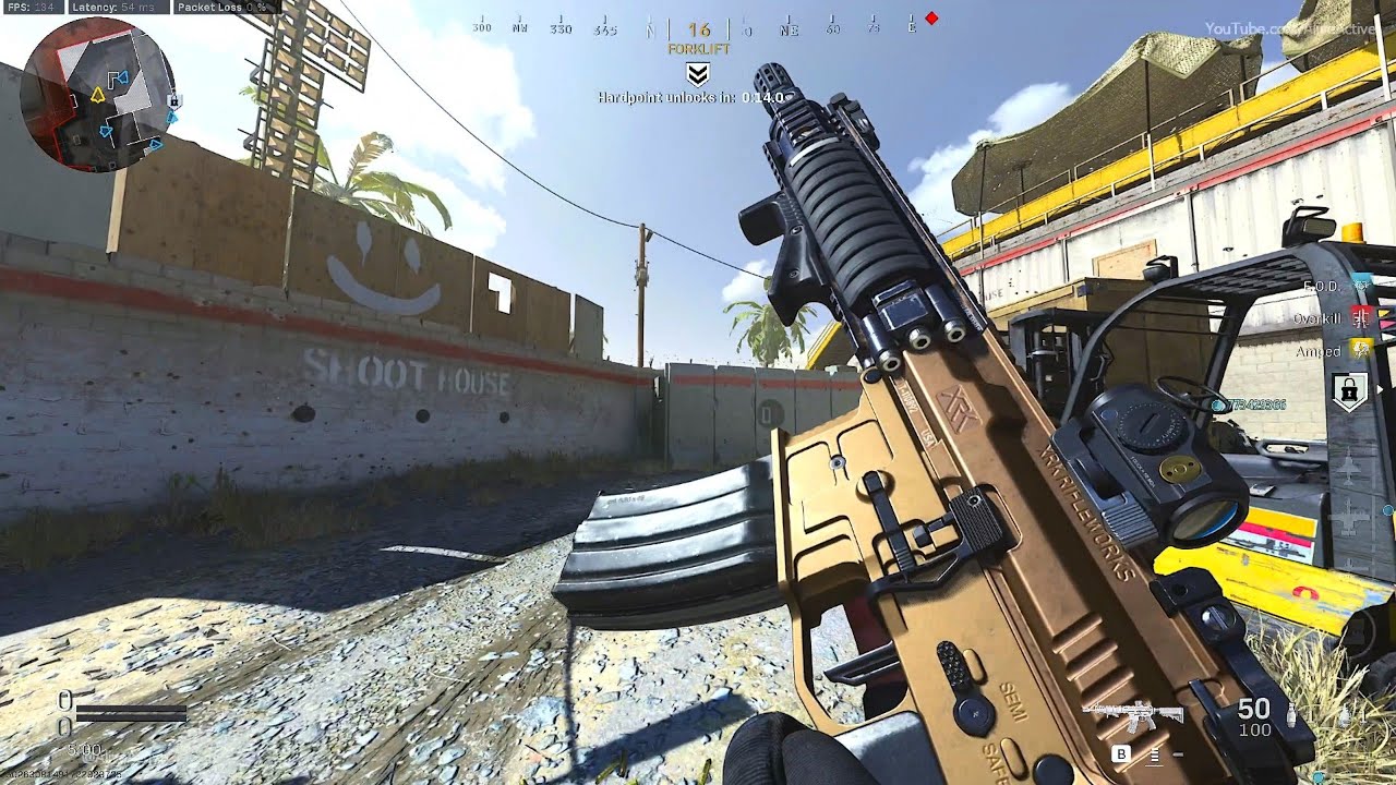 M4A1 | Call of Duty Modern Warfare - Hardpoint Gameplay (No Commentary)