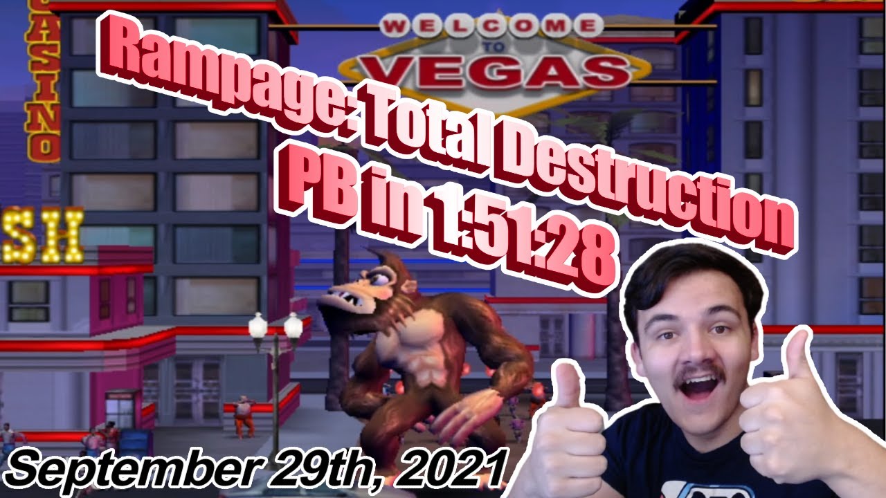 Rampage: Total Destruction PB in 1:51:28.06 (September 29th, 2021)