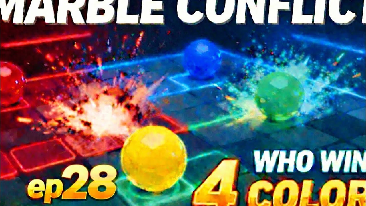 Multiply or Release - Marble Conflict in Algodoo ep 28 #viral #games #marblesrace #marble #gaming 