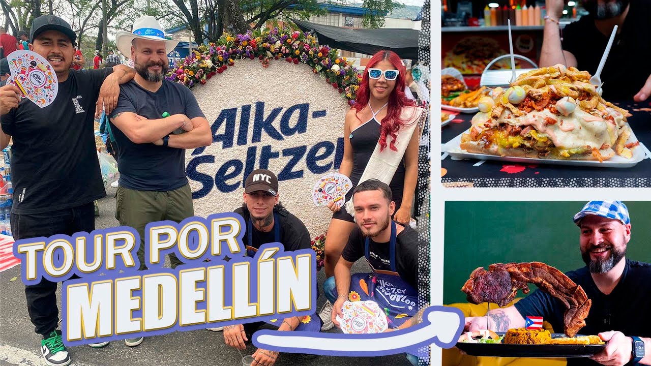 ¿Qué COMER en MEDELLIN COLOMBIA?  |  Guía de Restaurantes  #TourAlkaSeltzerPorColombia