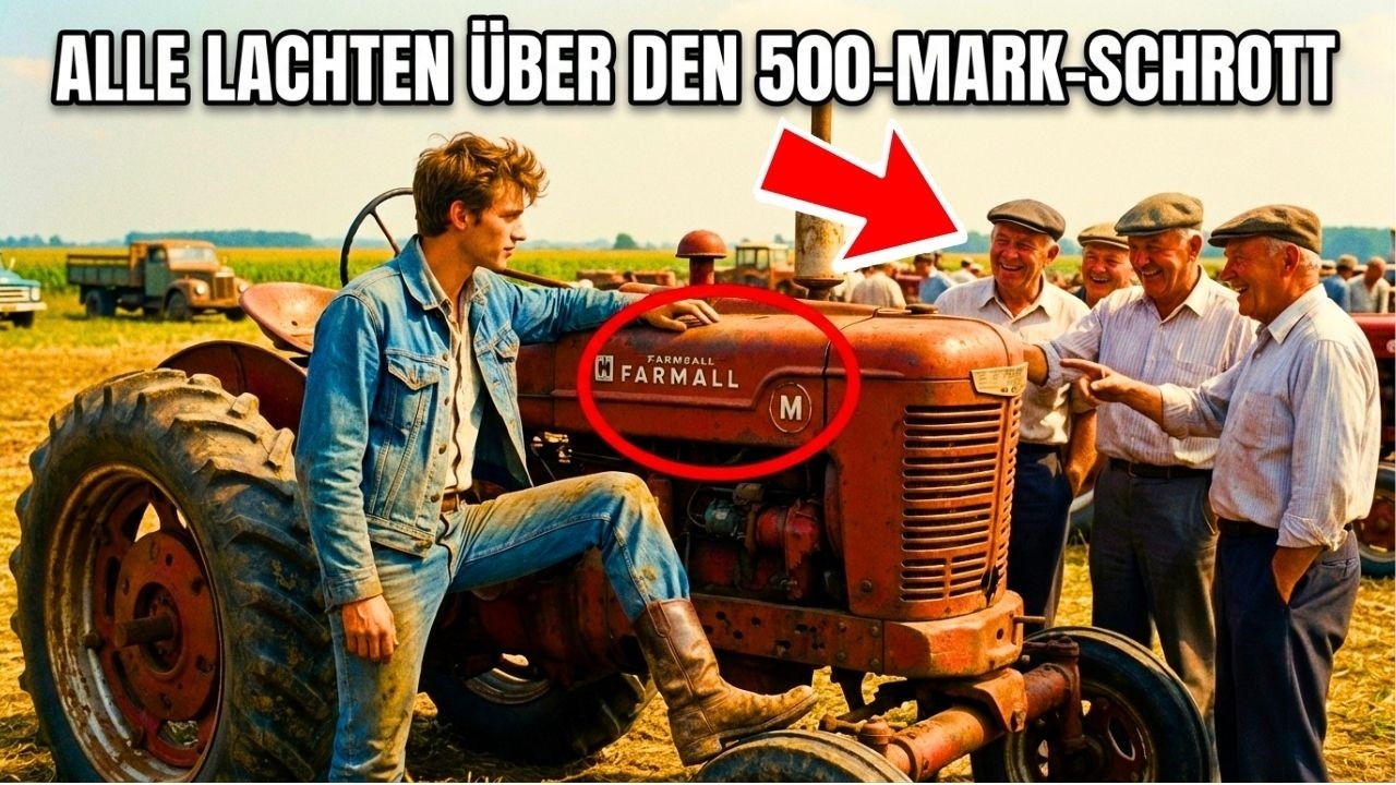 Alle lachten über den alten Farmall – bis Dieter 16 Jahre später den Motorblock öffnete