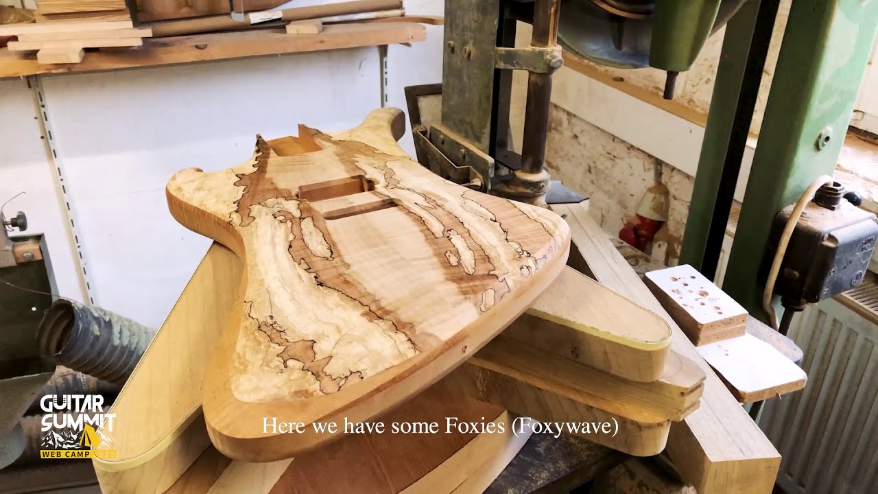 Jozsi Lak Guitars: Workshop Tour @ Guitar Summit Web Camp 2020