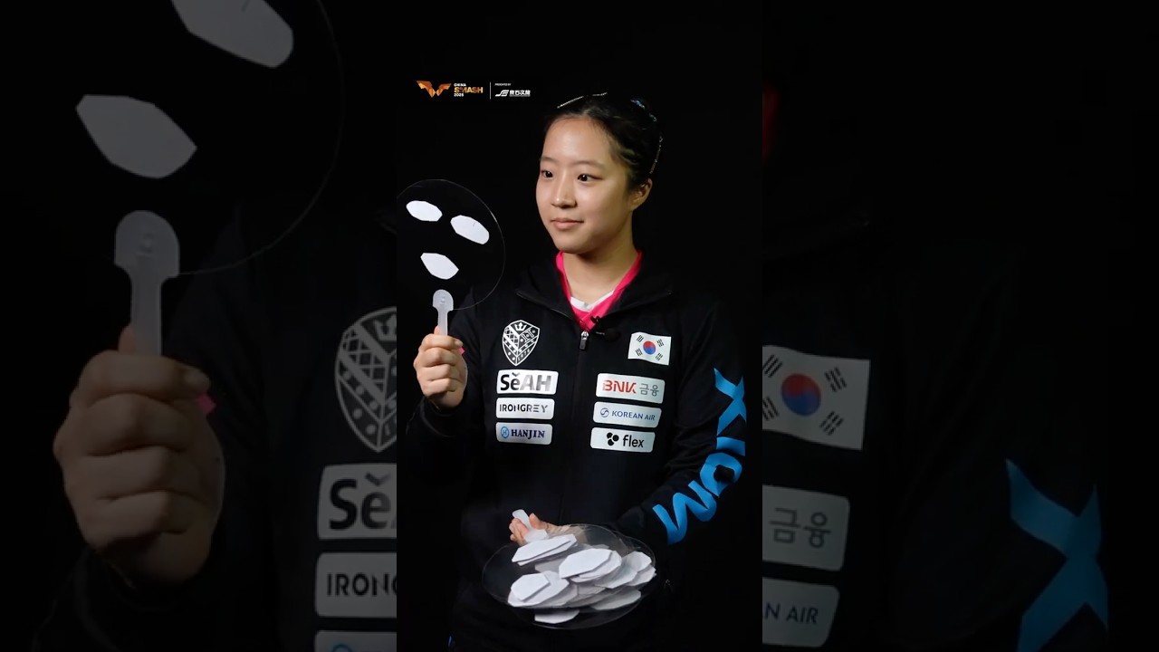 Shin Yubin totally acing this game! 👁️👄👁️ #ChinaSmash #TableTennis