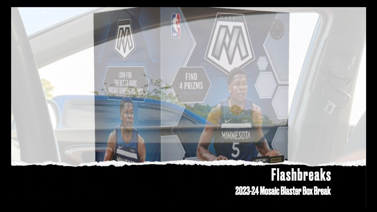 Flashbreaks: 2023-24 Panini Mosaic Blaster Box Break (Wemby Mojo?)