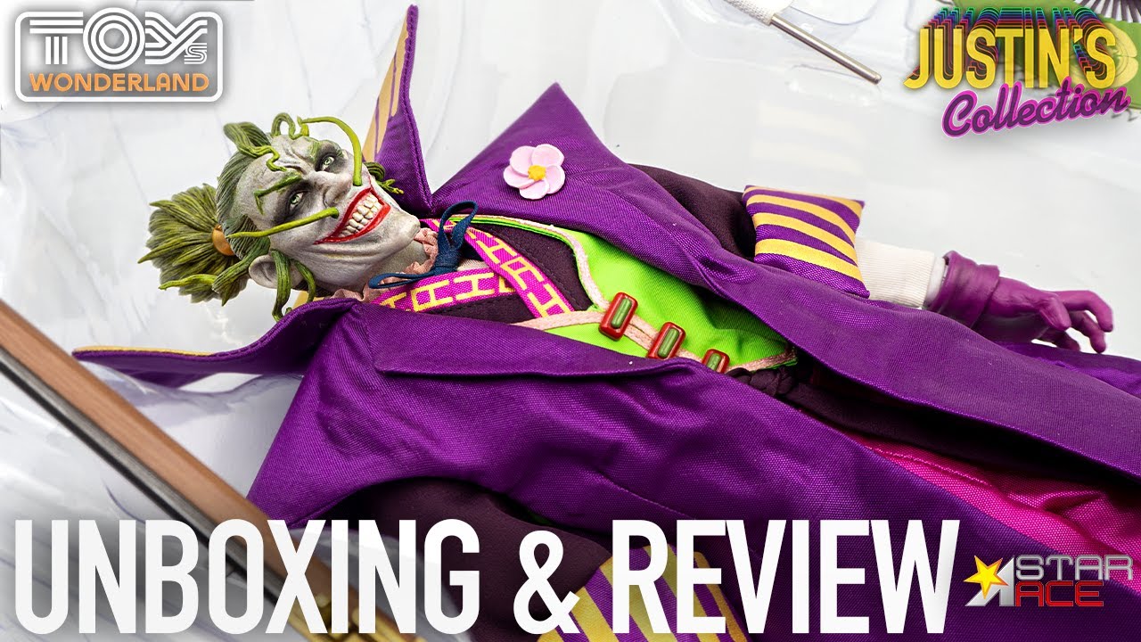 Lord Joker Batman Ninja Star Ace 1/6 Scale Figure Unboxing & Review
