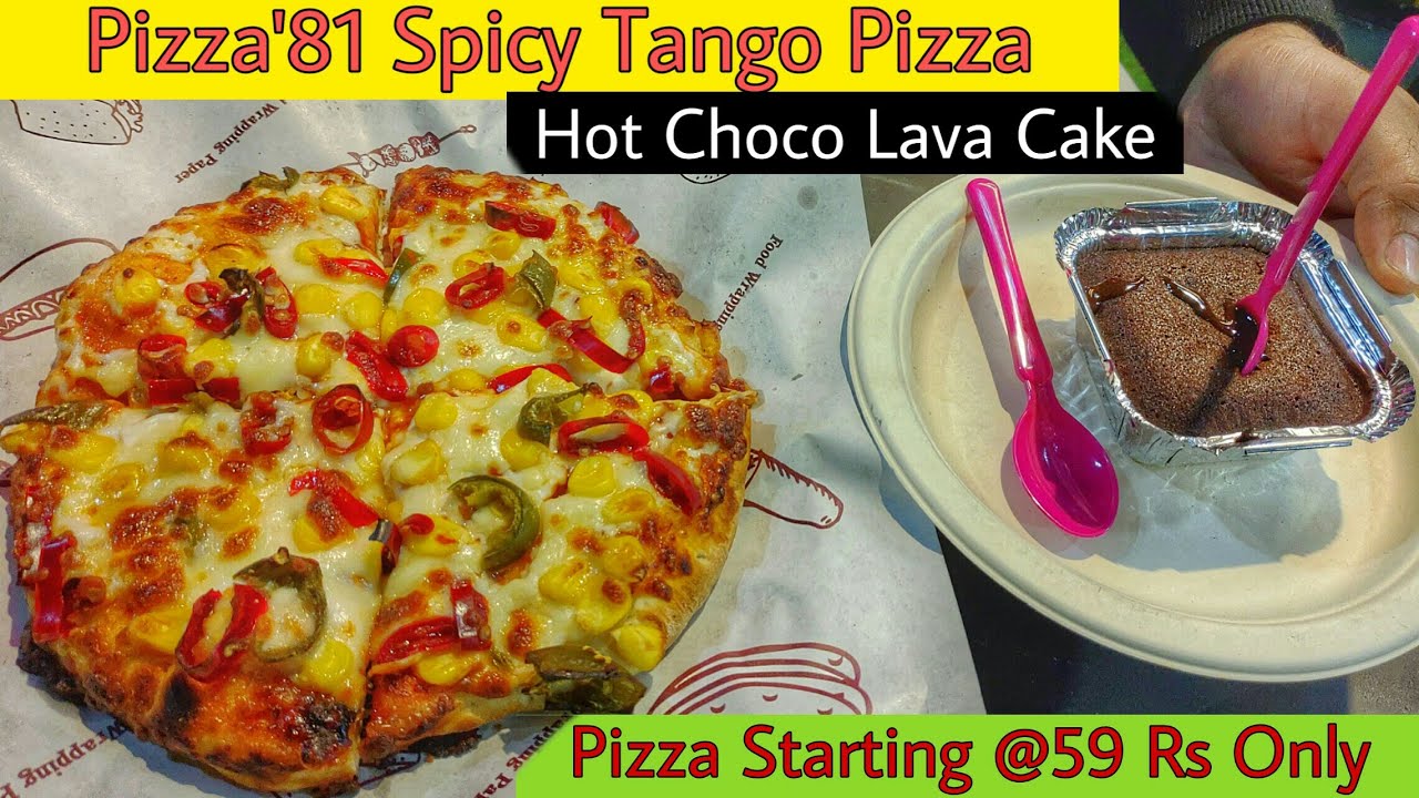 Pizza'81 Spicy Tango Pizza || Paschim Vihar || Delhi Street Food