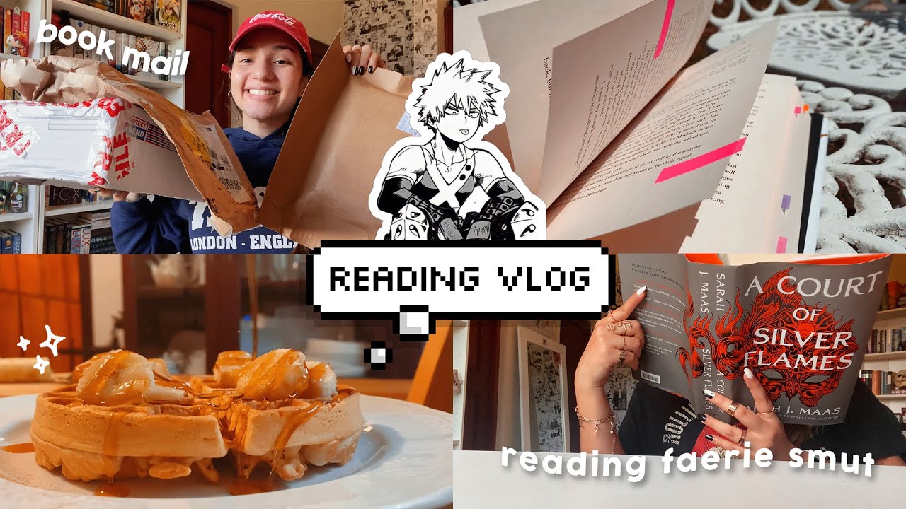 reading 800+ pages, surprise unboxings and kdramas 🌈✨ reading vlog