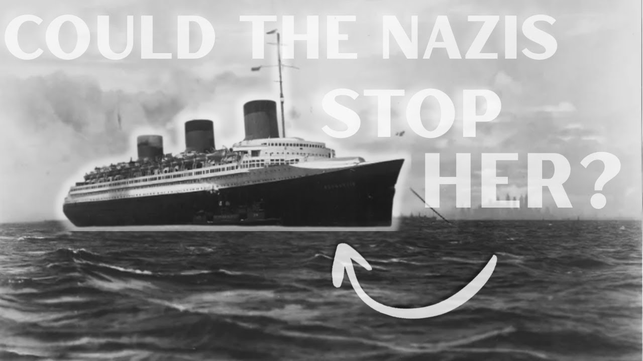 What if SS Normandie Never Burned?