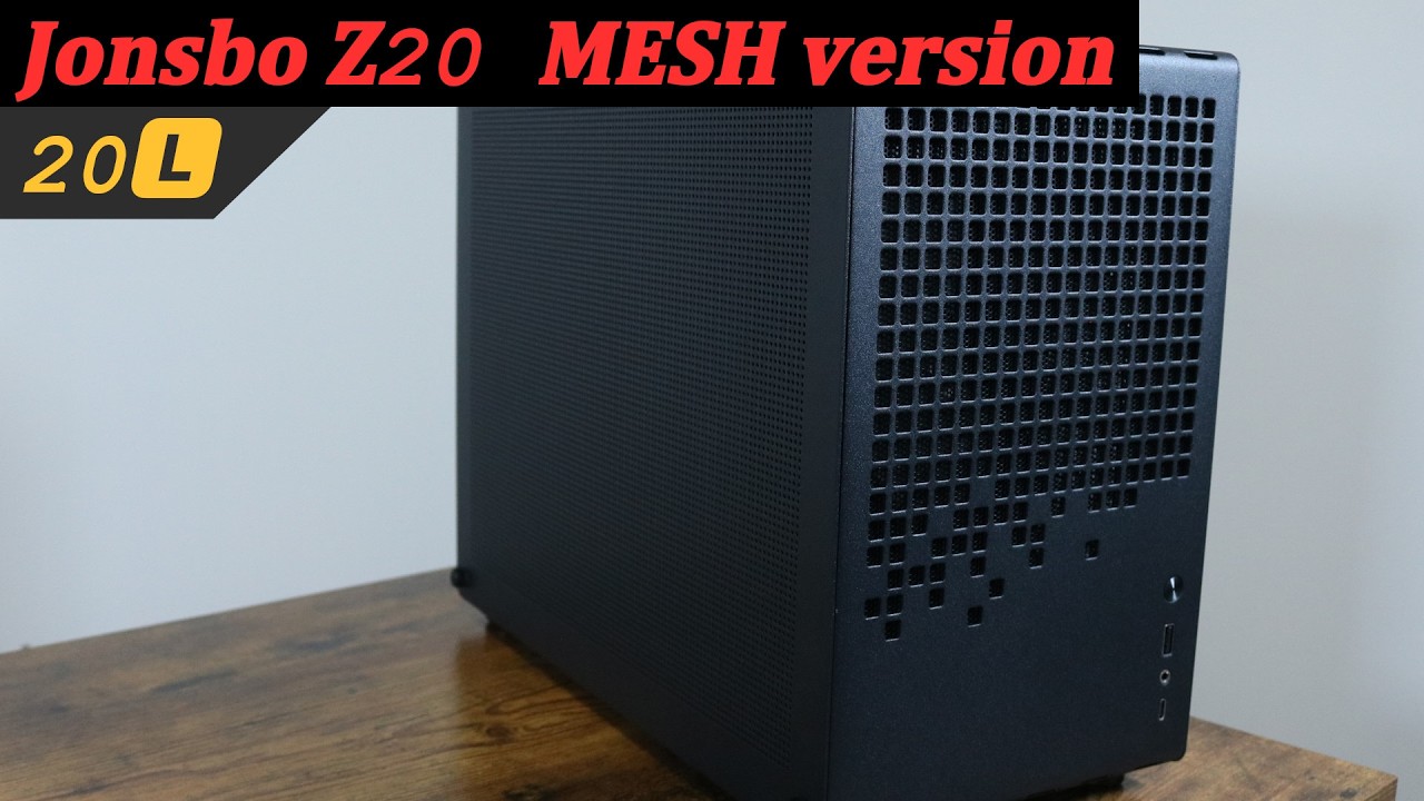 Jonsbo Z20 Mesh version review & build #pcassembly