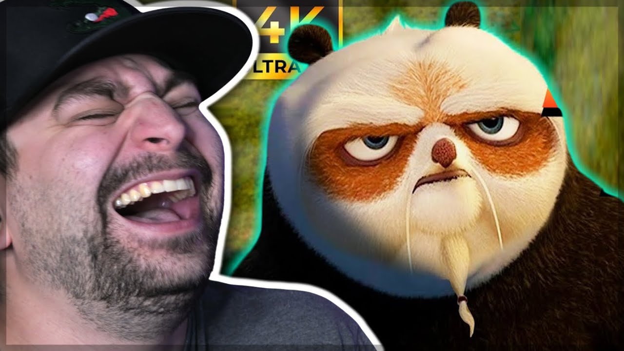 MASTER SHI-PO! 🤣 -  [YTP] Big Fat Panda | A Cartoon parody REACTION!