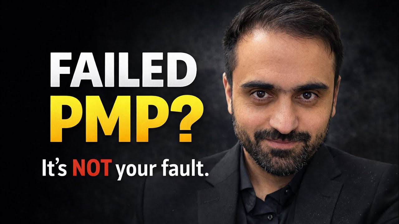 Failed in pmp exam? Its not your fault 