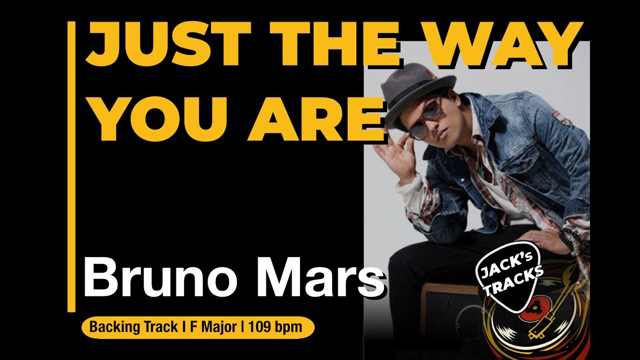 Just the Way You Are — Bruno Mars | Backing Track