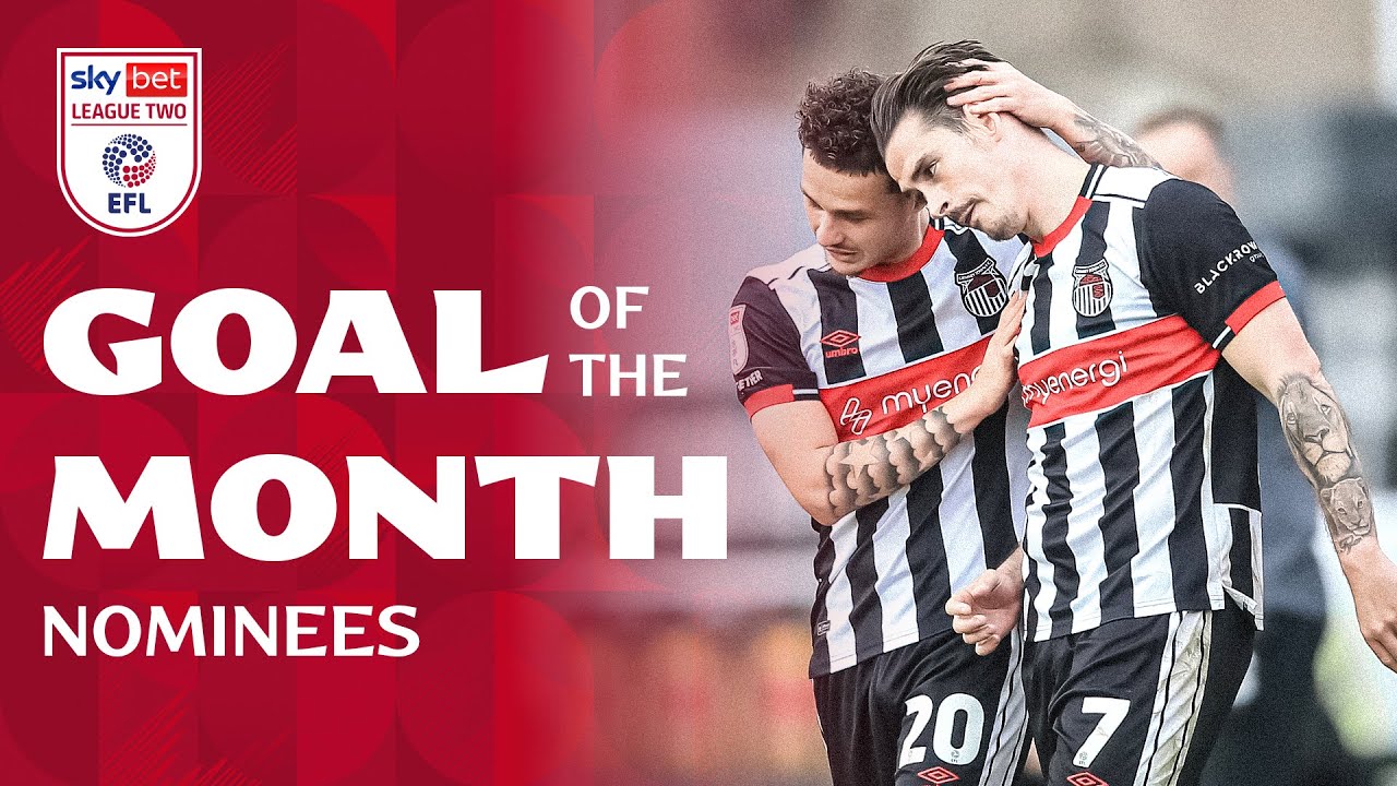 Pick your Sky Bet League Two Goal of the Month: September 2025
