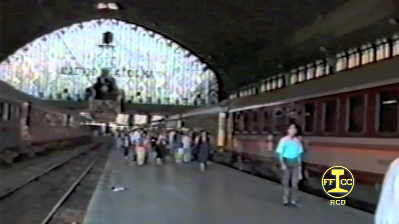 Estación de Atocha. Ambiente clásico ferroviario.