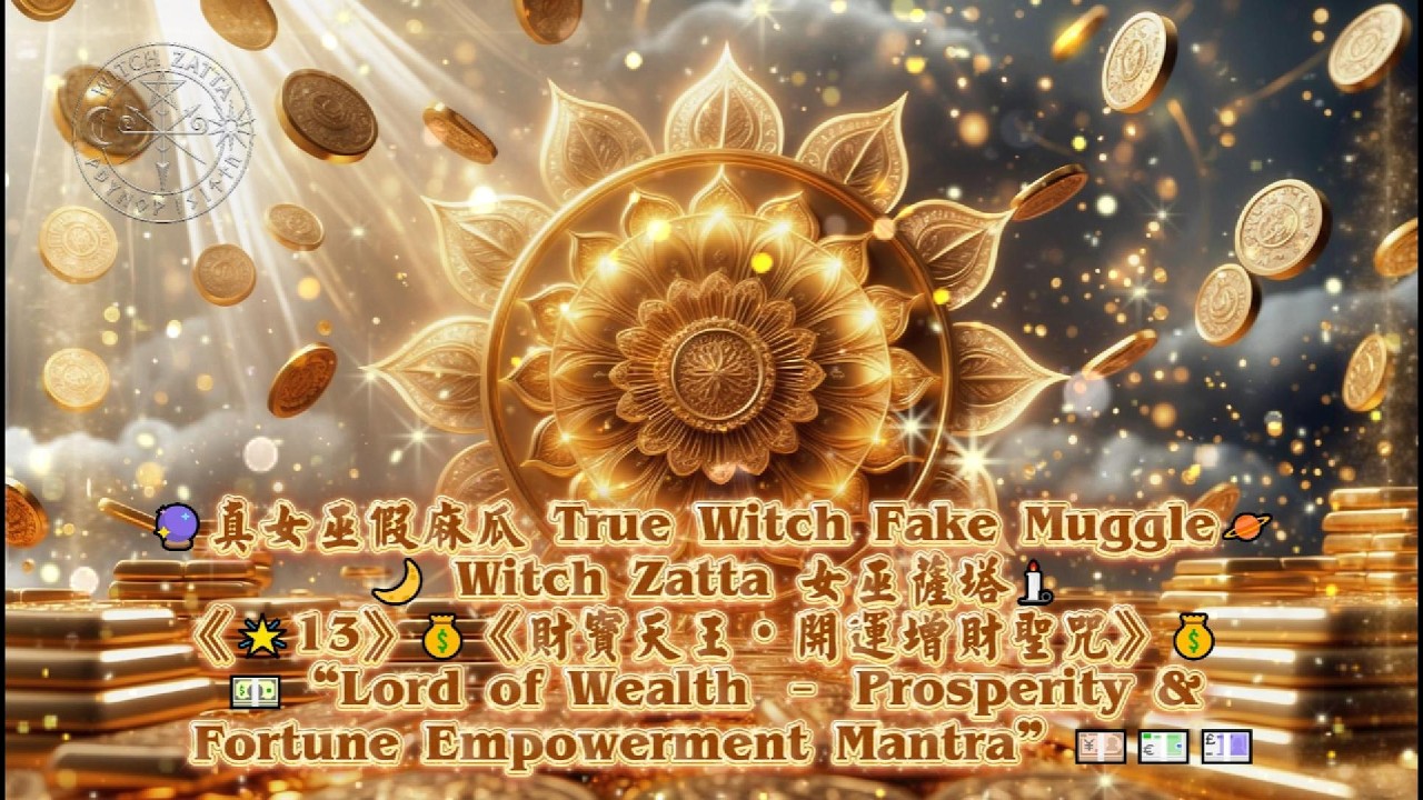 《🌟13》💰《財寶天王・開運增財聖咒》💰💵“Lord of Wealth – Prosperity & Fortune Empowerment Mantra”💴💶💷