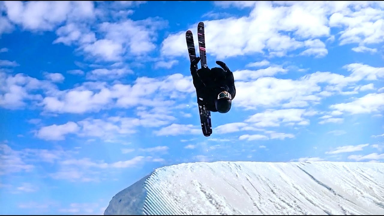 attempting the double backflip...