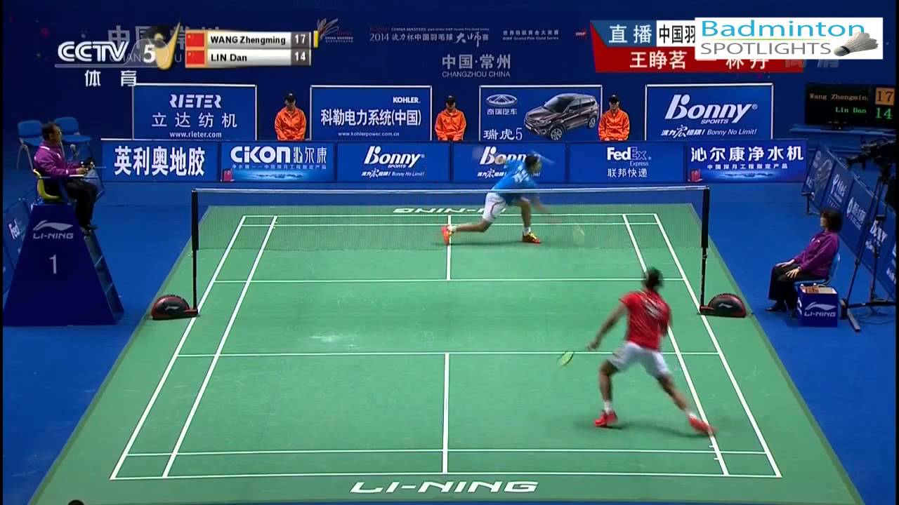 [Highlights] 2014 Badminton China Masters MSSF Lin Dan vs Wang Zheng Ming