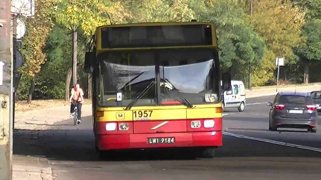 Volvo B10L MPK Łódź linia 54A - Test stabilizacji obrazu!