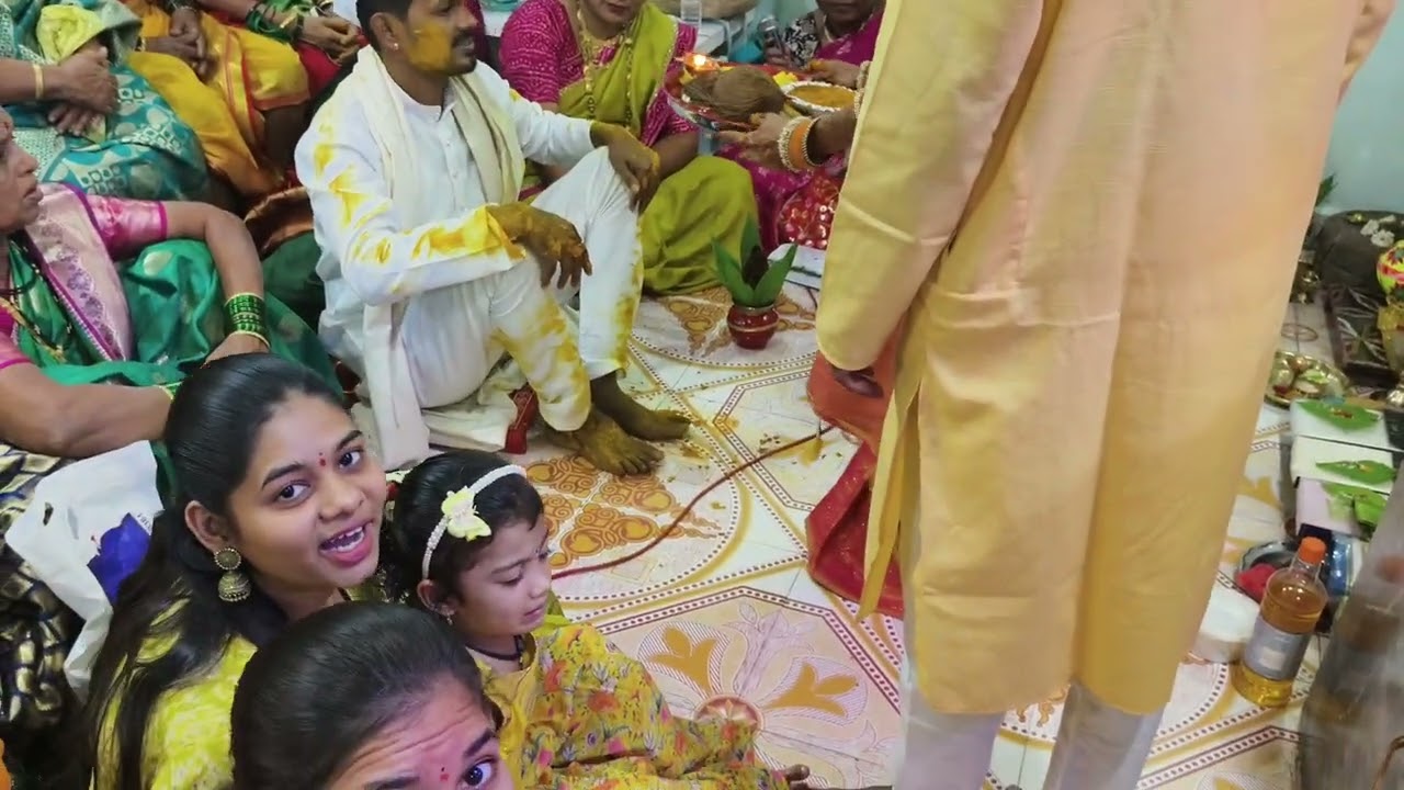 रुपेची हळद / स्मिता गेली भाच्याच्या हळदीला / आगरी हळदीची पद्धत / आगरी हळदीत फुल धमाल agri Lifestyle