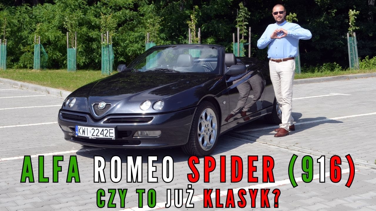 ALFA ROMEO SPIDER 916 - czy to już klasyk? #alfaromeo #spider #roadster