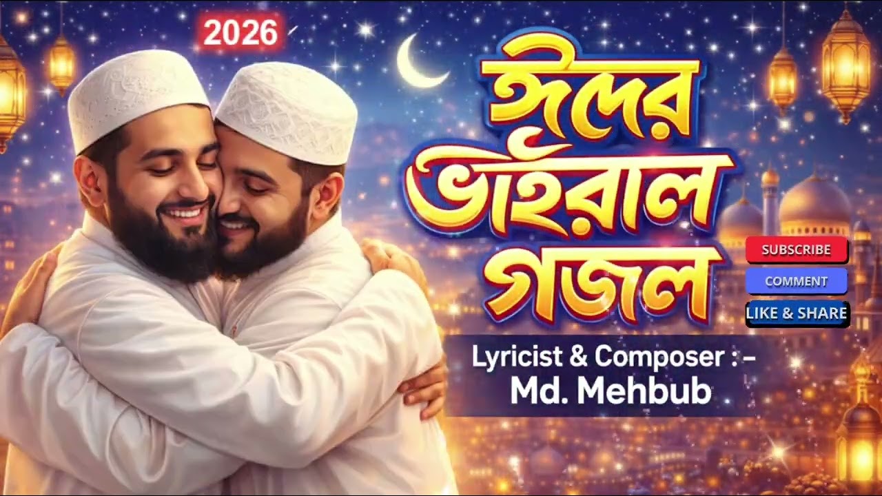ঈদের ভাইরাল গজল | Ai Gojol Studio | #নতুন_গজল | চাঁদ রাতের গজল | Eid Special Ghazal 2026 / ঈদের গজল