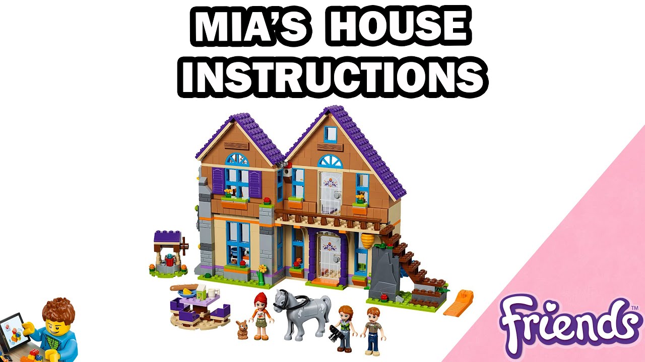 LEGO INSTRUCTIONS - Mia's House - FRIENDS - LEGO 41369