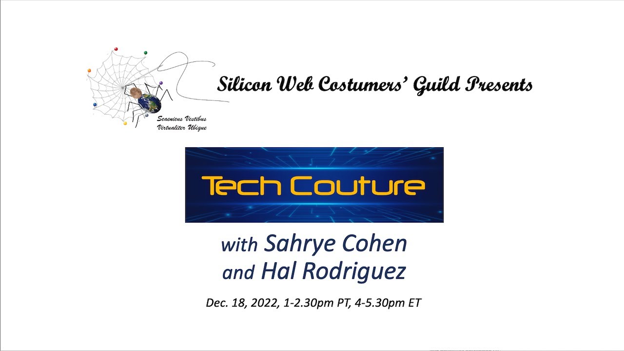 SiW  Webinar -- Tech Couture