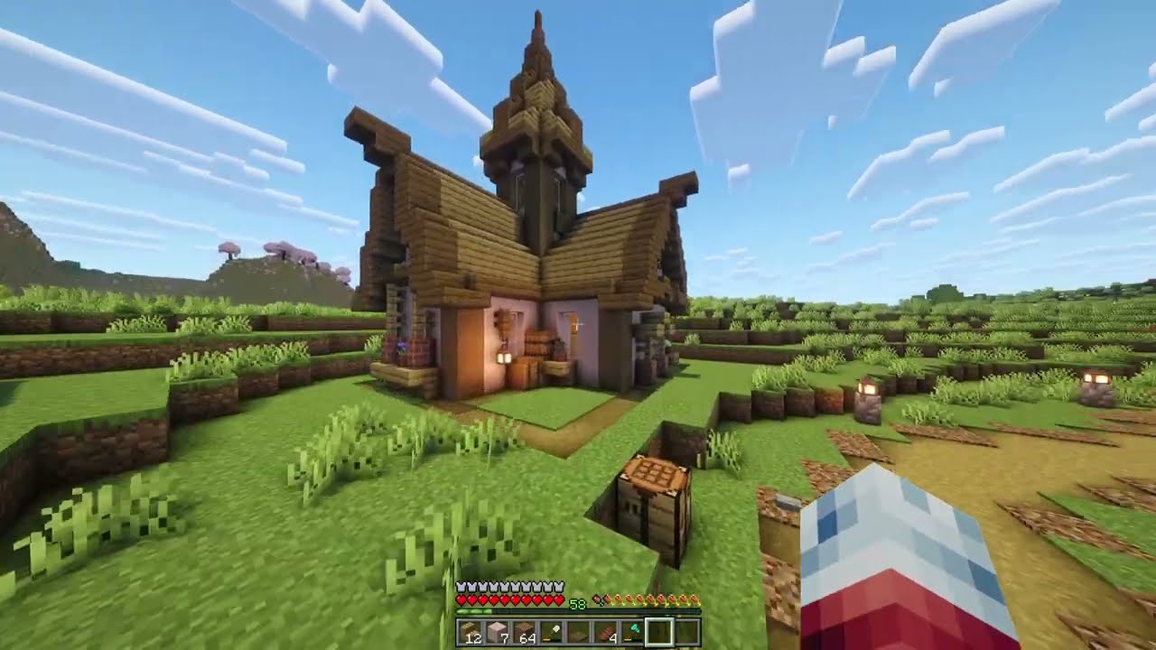 Прохождение Minecraft, эпизод 665 – Дом священника достроен!