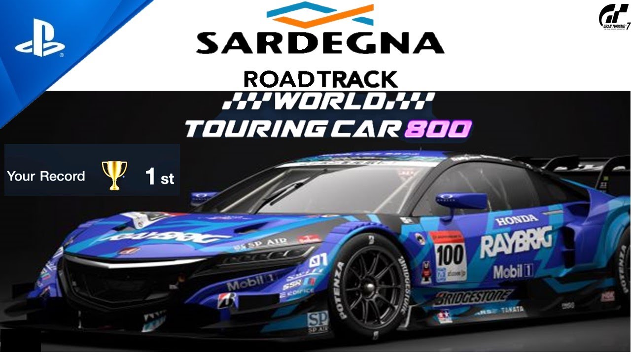 Sardegna Road Track.Tuning Made Easy.CLEAN RACE BONUS.#ps5gameplay #gt7gameplay WTC800