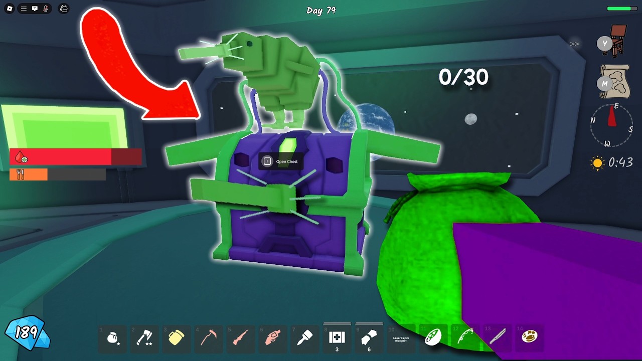 I FOUND NEW UPDATE ALIEN CHEST in 99 Nights in the Forest!