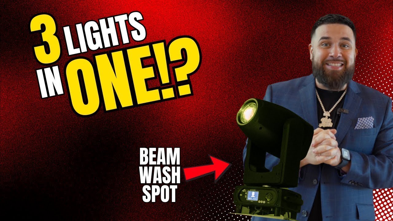SHEHDS 300W 3iN1 Moving Head Light Review