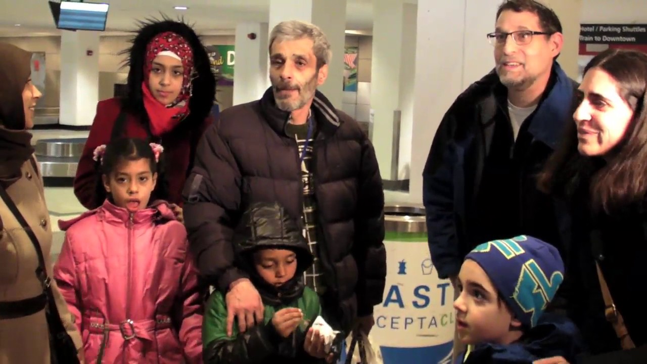 Refugee families arrive in Cleveland