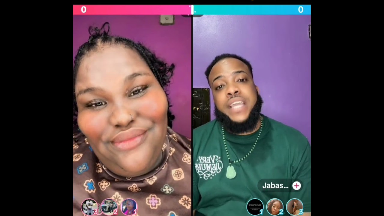 ROSALEE AND JABASS GOES HEAD TO HEAD ON LIVE