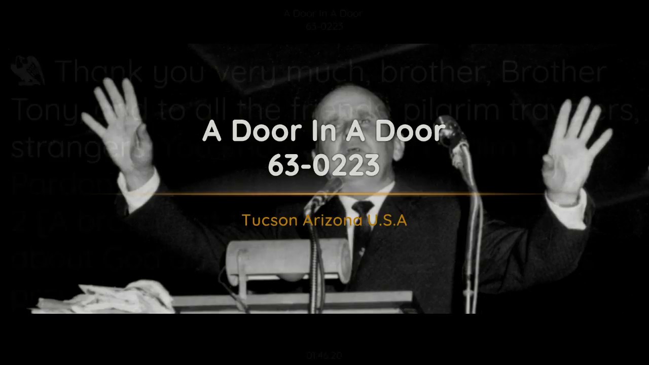 63-0223 A Door In A Door | William Branham