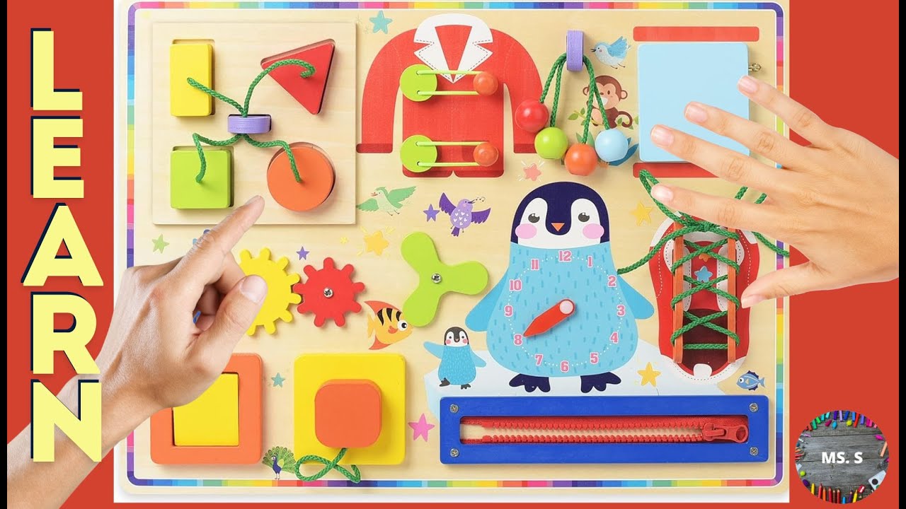 Toddler Activity Board | Ms S