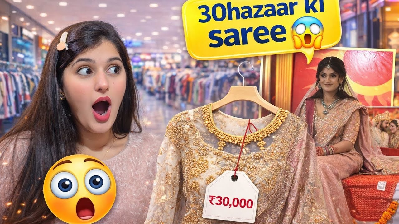 Finally meri Engagement ki shopping 🥰!! #shuvi21 #engagementshopping #engagementgown #sareelook