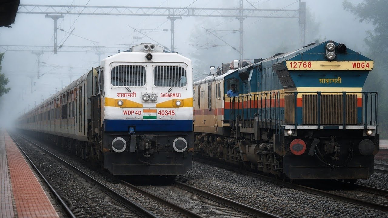 [KIM-20] Railfanning At Kim Station | Superfast Express Trains | Western Railways | Indian Railway