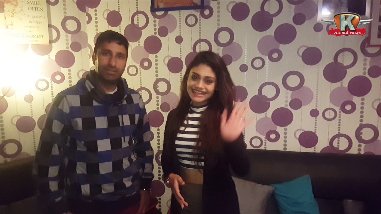 Sreejita De Supporting Khushi Films along with the owner of Khushi Films Mr. Jiwan Lal kajla.