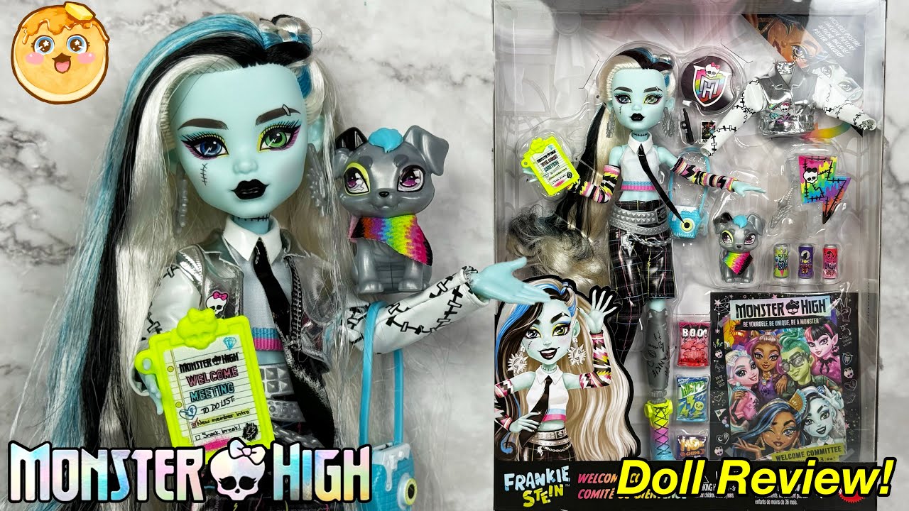 A Pride Playline Doll? Monster High Welcome Committee Frankie Stein Doll Full Unboxing + Review!