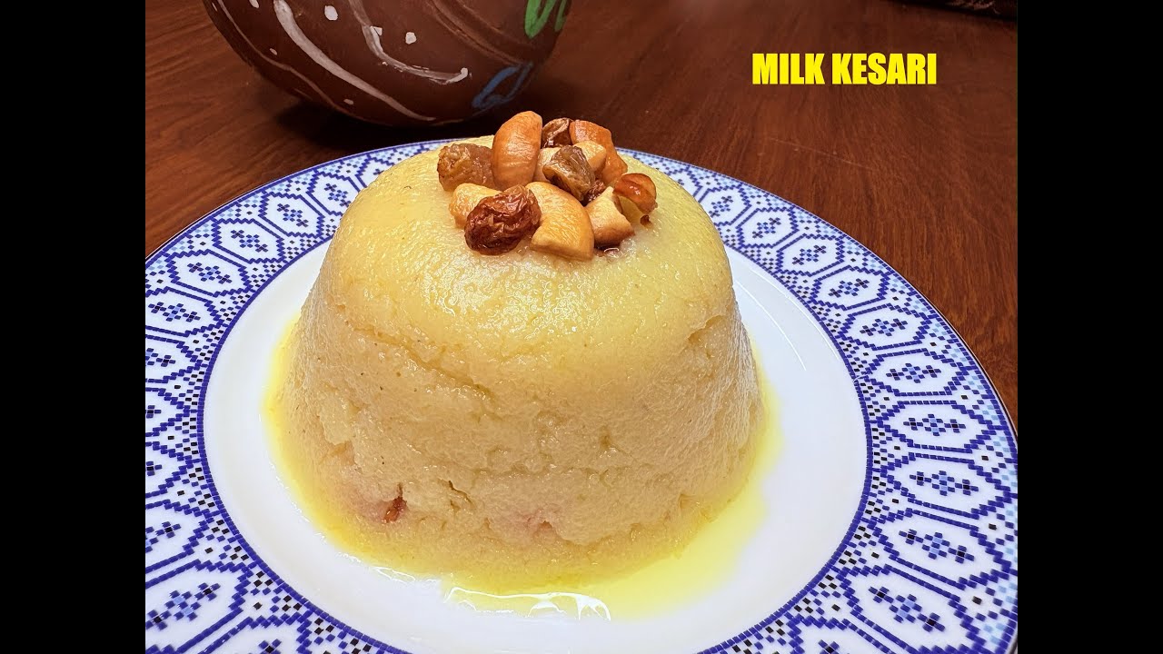 Milk Kesari/Paal Kesari/Spicegenics