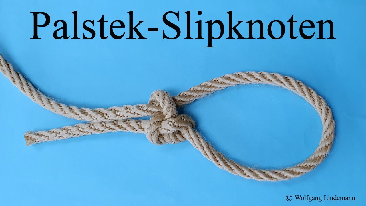 Palstek-Slipknoten (Bowline Slipknot [Linfit Way])