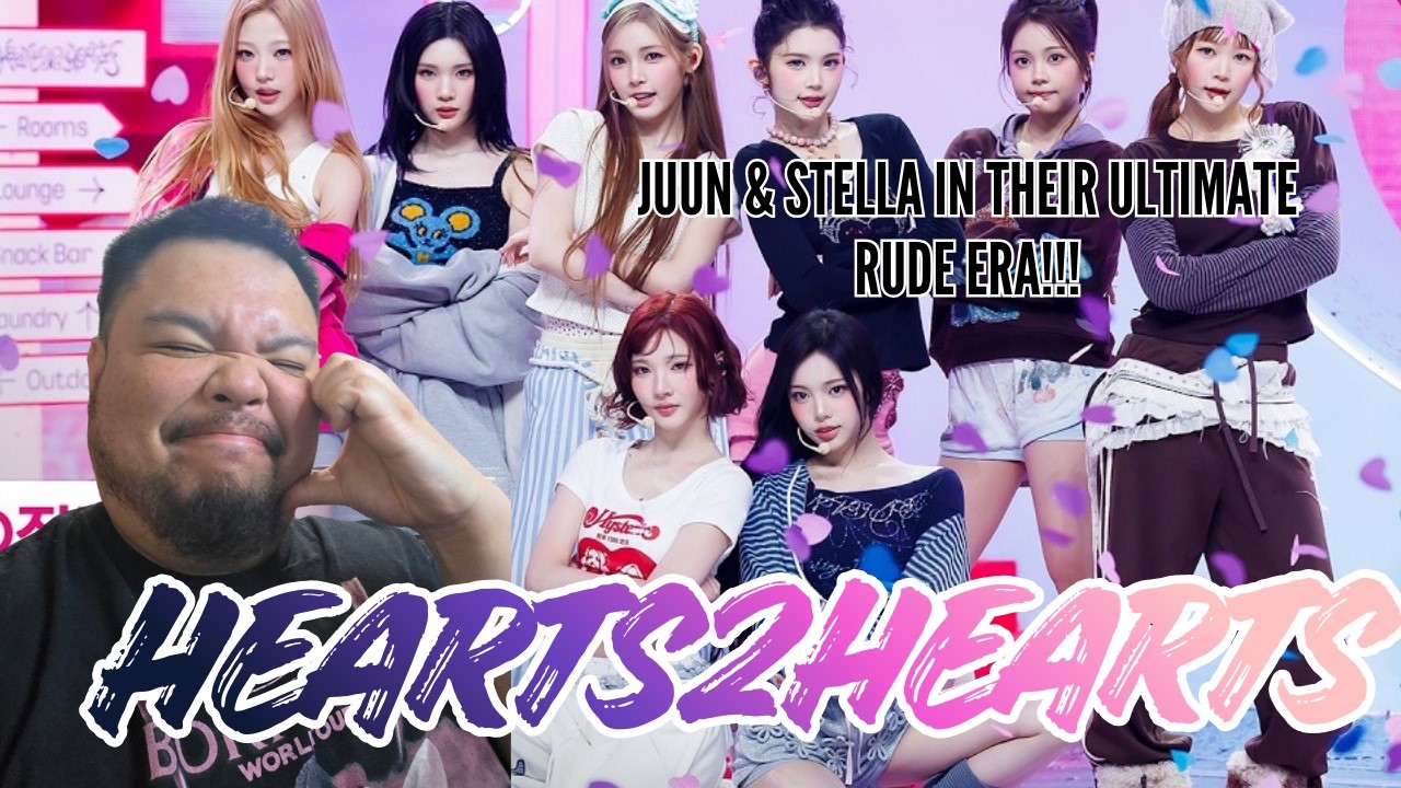 Hearts2Hearts - RUDE! on MNET Countdown/BBJ Reacts