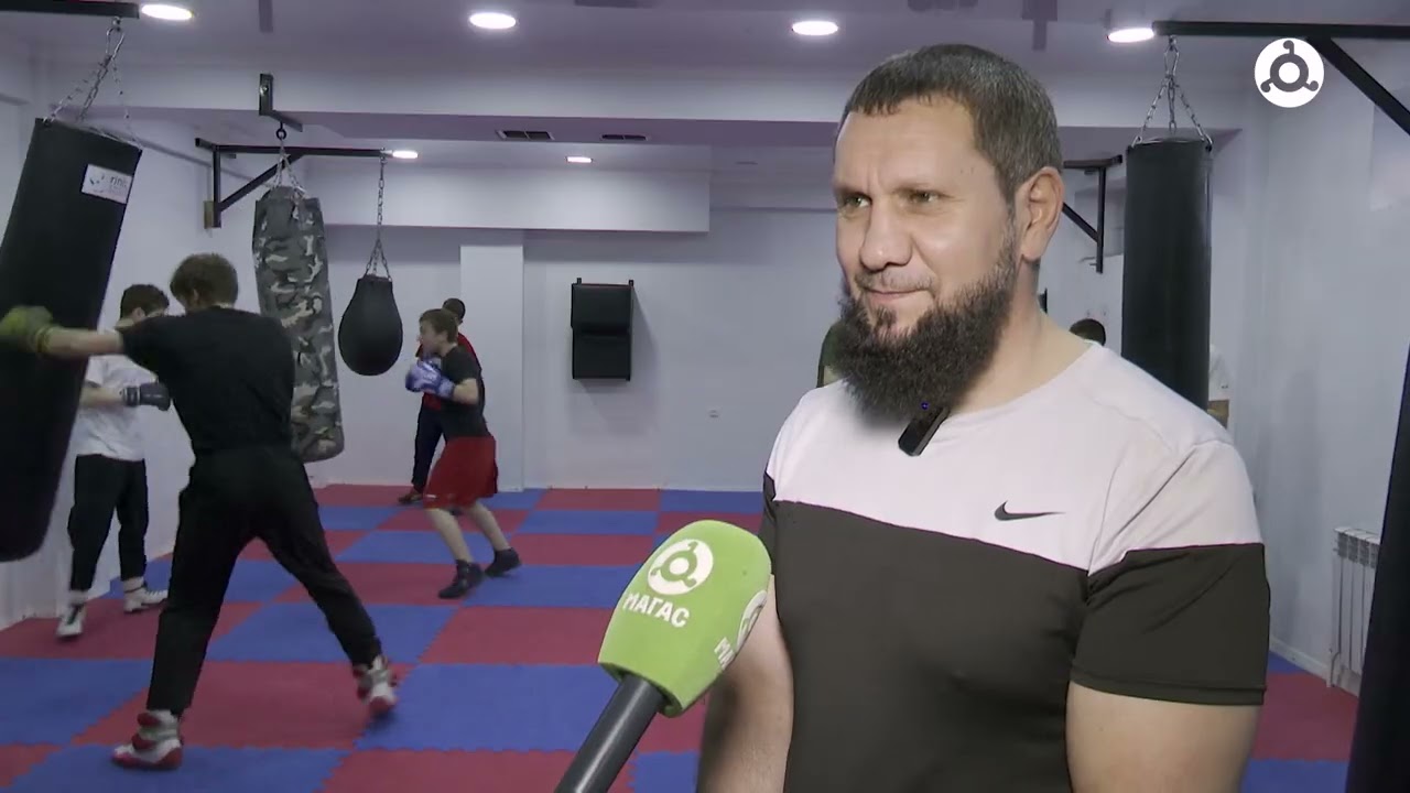 Спортивная ингушетия. Тренировка по боксу